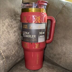 Thyme & Table Luna 32 oz Tumbler - Burgundy